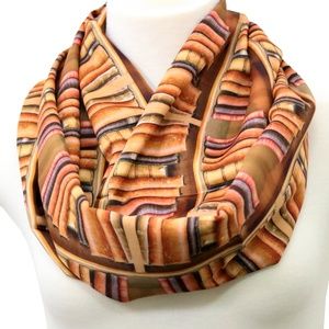 Old Book Infinity Scarf Library Bookshelves Women